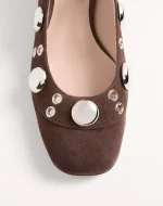 Valentino Nellcôte Mary-Jane Pumps In Crust Leather 30Mm - Image 3